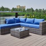 Patio Sofa With Cushions