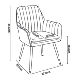 Modern Mid Back Dining Chairs