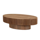 Modern Handcraft Drum Coffee Table
