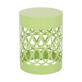 Outdoor Metal Side Table Set of 2
