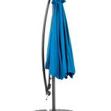 10ft Offset Hanging Market Patio Umbrella with Easy Tilt Adjustment