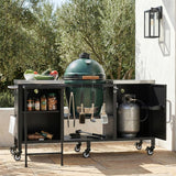 K&K 72.4' Large Grill Table for Big Green Egg