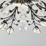 15-Light Chandelier Crystal Ceiling Lamp
