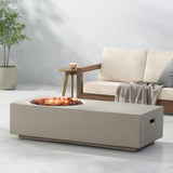 Rectangle 14.75' MGO Fire Pit - 50,000 BTU