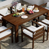 TREXM 7-Piece Patio Dining Table Set for 6