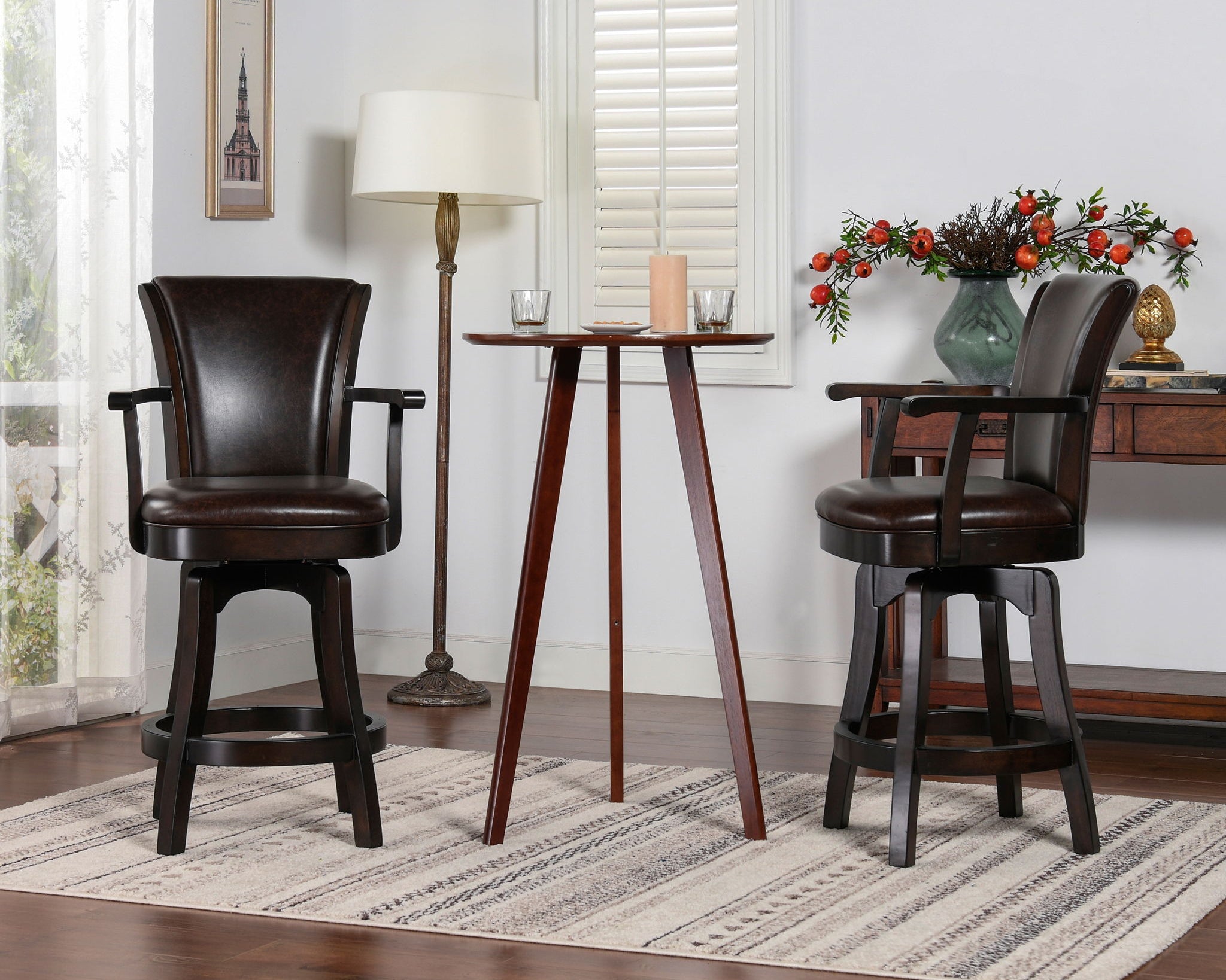 Williams - Swivel Counter Height Bar Stool