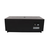 Outdoor Fire Pit Table With Lid, Fuel Versatility