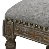 Triomphe Rattan Wicker High Back Armless Counter Bar Stool