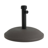 Ander Outdoor 68-Pound Round Umbrella Base - Brown