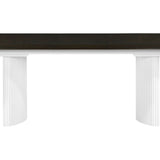 Carene - Dining Table (With Leaf) - Brown / White