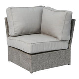 Stylish Modular Wicker Patio Seating Group