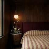 Gong Alabaster Pendant Light