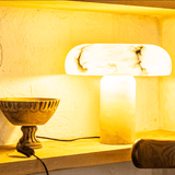 Habros Alabaster Table Lamp