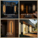 Helios Outdoor LED Wall Lamp