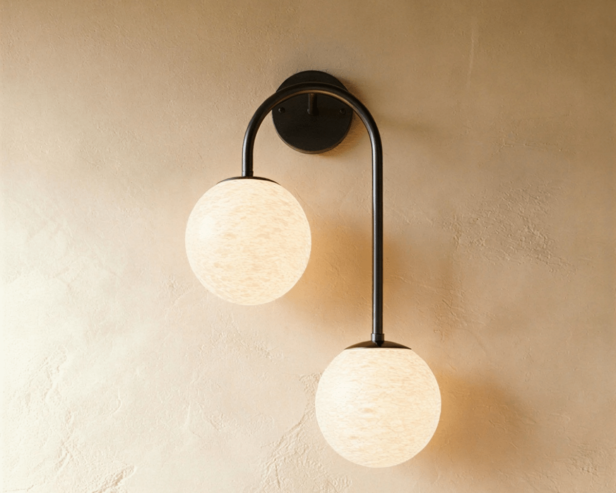Hulel Alabaster Wall Sconce