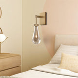 Pulcher Glass Tears Wall Sconce