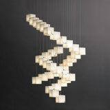 Kybos Alabaster Chandelier Light