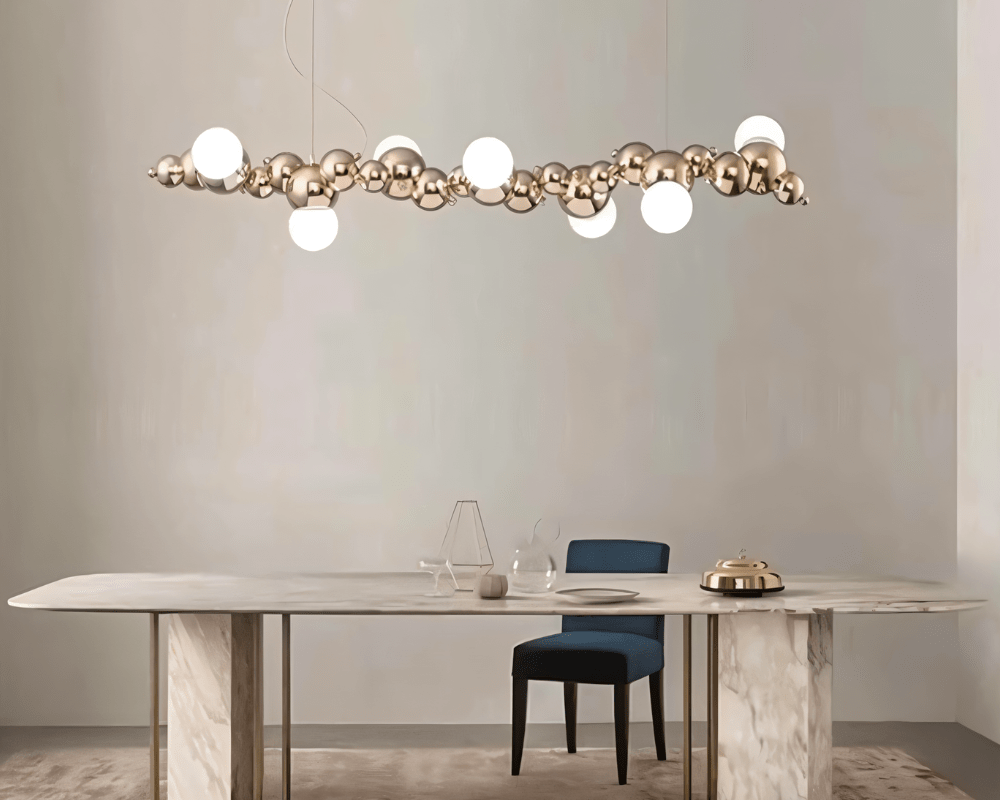 Molecules Chandelier