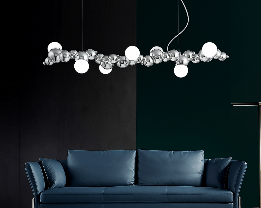 Molecules Chandelier