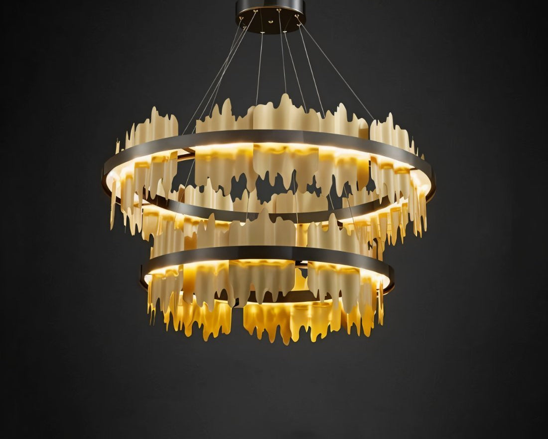 Ninda Tiered Round Chandelier