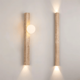 Olorva Travertine Wall Lamp