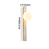 Olorva Travertine Wall Lamp