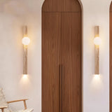 Olorva Travertine Wall Lamp