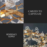 Petala Crystal Round Chandelier