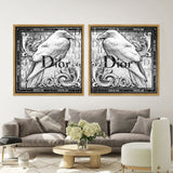 Monochrome Wings Duo