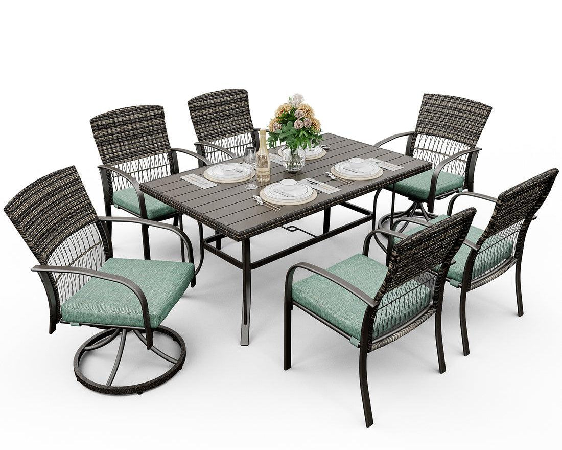 Outdoor Dining Set for 6