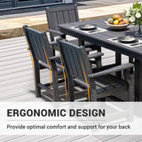 Corex HDPE Outdoor Dining Set, 5-Piece