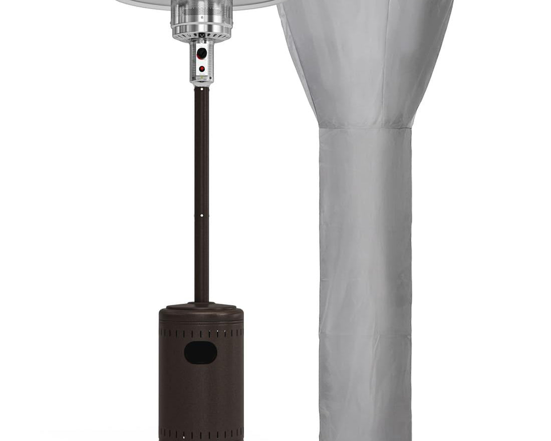 48000 BTU Propane Freestanding Patio Heater with Cover & Wheels