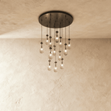 Pulcher Glass Tears Chandelier