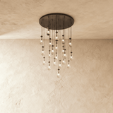 Pulcher Glass Tears Chandelier