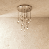 Pulcher Glass Tears Chandelier