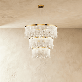 Rexana Crystal Tiered Chandelier