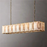Sakhra Alabaster Linear Chandelier