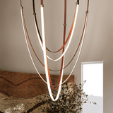 Shalom Leather Chandelier