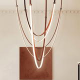 Shalom Leather Chandelier