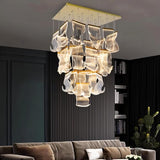 Sheets Chandelier (Rectangle Ceiling Mount)