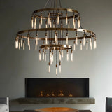 Sidero 3-Tier Round Chandelier