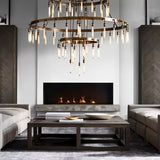 Sidero 3-Tier Round Chandelier