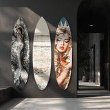 Siren Sanctum | Surfboard Gallery Wall