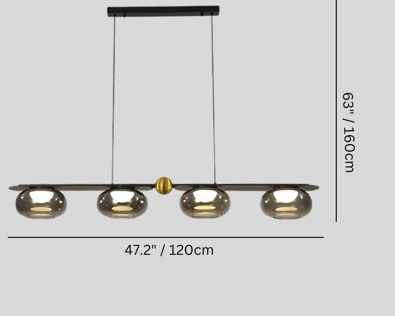 Soleil Linear Chandelier