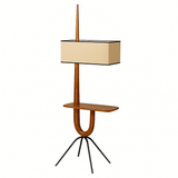 Solvaana Floor Lamp With Side Table