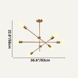 Sunburst Chandelier