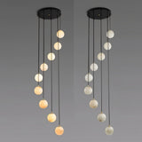 Tama Alabaster Chandelier Light