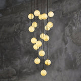 Tama Alabaster Chandelier Light