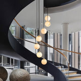 Tama Alabaster Chandelier Light