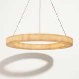 Teva Round Alabaster Chandelier